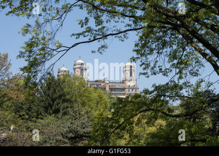 Appartement de Beresford Central Park, NYC Banque D'Images