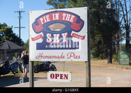 Pie in the Sky Shop à Bilpin, zone de culture de fruits populaires de la Nouvelle Galles du Sud, Australie Banque D'Images