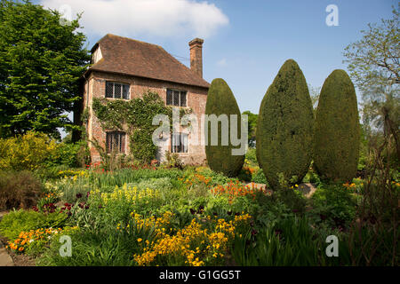 Château de Sissinghurst Garden. Banque D'Images