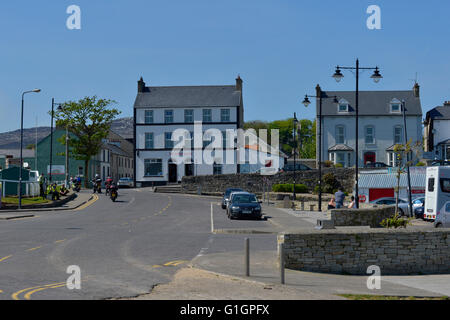 La White Harte pub à Rathmullan, comté de Donegal, Irlande. Banque D'Images