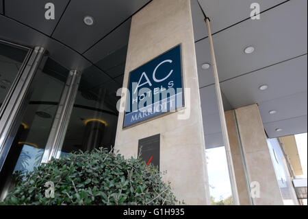 AC Hotel à Malaga en Espagne Banque D'Images