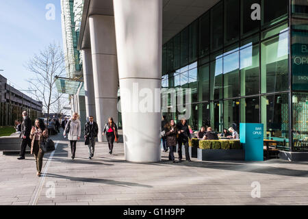 Un Snowhill, Birmingham, West Midlands, England, Royaume-Uni Banque D'Images