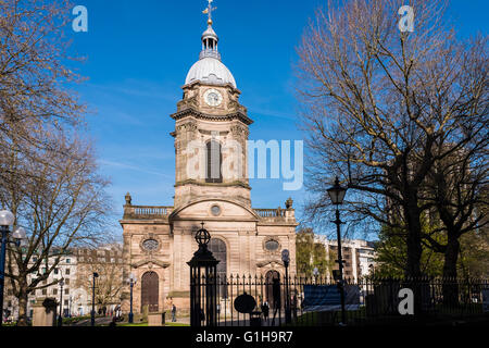 L'église cathédrale de Saint Philip, Birmingham, West Midlands, England, Royaume-Uni Banque D'Images