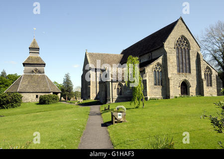 L'église St Mary, Pembridge, Herefordshire, UK Banque D'Images