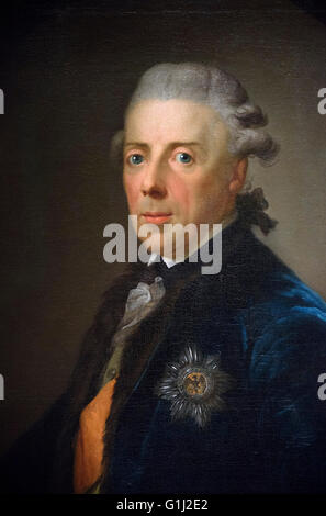 Anton Graff (1736-1813), Prince de Prusse Heinrich (1726-1802), Berlin ca. 1785. Banque D'Images