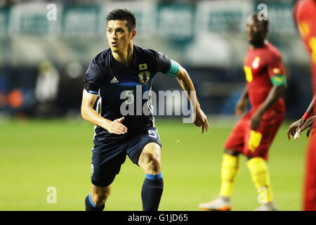 Saga, au Japon. Le 11 mai, 2016. Naomichi Ueda (JPN), le 11 mai 2016 - Football : match amical entre U-23 Japon 3-0 Ghana dans le meilleur des services et équipements Stadium de Saga, au Japon. © AFLO/Alamy Live News Banque D'Images