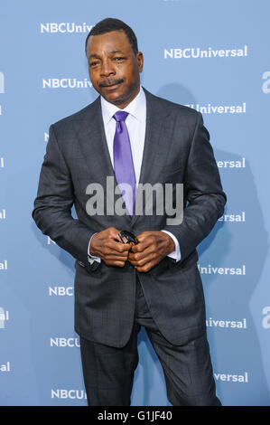 16 mai 2016 - New York, NY, United States - 16 mai 2016 - New York, New York- Carl Weathers. 2016 NBCUniversal Upfront. Crédit photo : Mario Santoro/AdMedia (crédit Image : © Mario Santoro/AdMedia via Zuma sur le fil) Banque D'Images