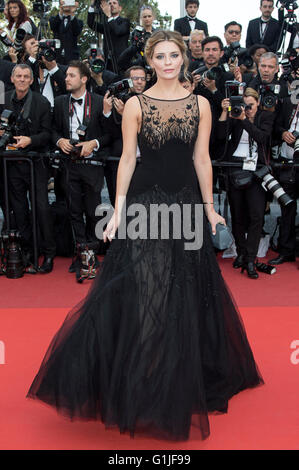 Cannes, France. 16 mai, 2016. L'actrice Mischa Barton assiste à la première de 'aimer' lors de la 69 e Assemblée annuelle du Festival du Film de Cannes au Palais des Festivals de Cannes, France, le 16 mai 2016. Dpa : Crédit photo alliance/Alamy Live News Banque D'Images