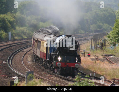 Tornade sur les cathédrales Express de Lewes à Salisbury Banque D'Images