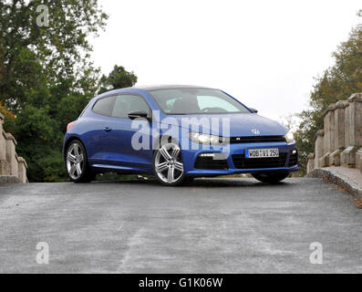 2009 VW Scirocco R voiture de performance Banque D'Images