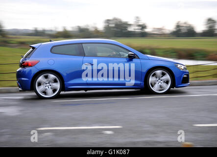 2009 VW Scirocco R voiture de performance Banque D'Images