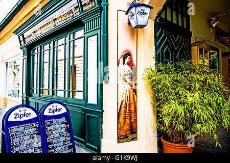 Restauran 'Sissi' à Baden près de Vienne, Autriche ; restaurant à Baden bei Wien, Österreich Banque D'Images