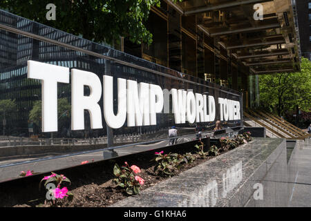 La Trump World Tower, NEW YORK, USA Banque D'Images