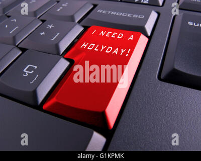 Photo d'un clavier avec des symboles de nice. Banque D'Images