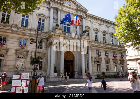 Hôtel de Ville, Avignon, Vaucluse, Provence-Alpes-Côte d'Azur, France Banque D'Images