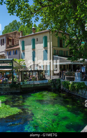 FONTAINE DE VAUCLUSE, VAUCLUSE 84 FRANCE Banque D'Images