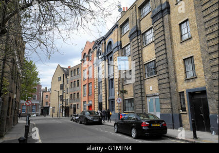 Vue de bâtiments dans les entrepôts Tanner Street South London Bridge London SE1 KATHY DEWITT Banque D'Images