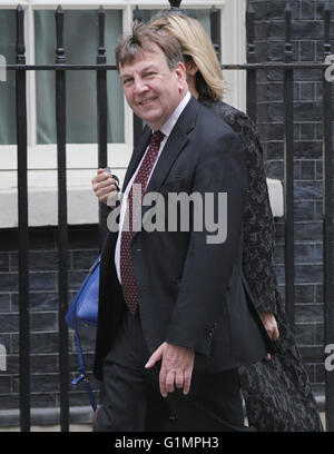 Londres, Royaume-Uni, 23 juin 2015 : John Whittingdale vu à Downing Street à Londres Banque D'Images