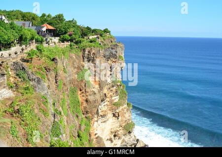 Ulu Watu temple hindou à Bali, Indonésie Banque D'Images