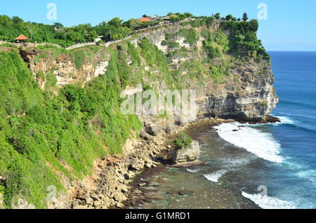 Ulu Watu temple hindou à Bali, Indonésie Banque D'Images