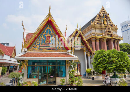 Bâtiments historiques, voir des temples à Bangkok, Thaïlande Banque D'Images