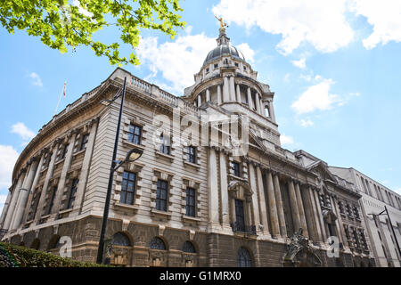 La Cour Criminelle Centrale Old Bailey London UK Banque D'Images