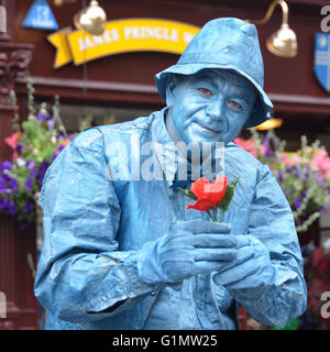 Les artistes de rue au Festival Fringe d'Édimbourg, Écosse, Royaume-Uni Banque D'Images