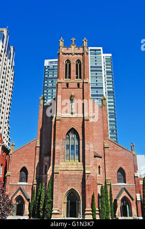 San Francisco, États-Unis d'Amérique, USA : l'église catholique Saint Patrick, une église catholique romaine fondée en 1851 et situé au 756, rue de la Mission Banque D'Images