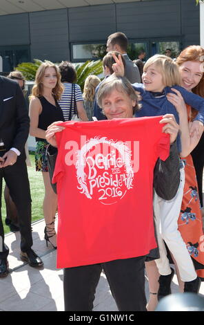 Cannes, France. Le 11 mai, 2016. CANNES, FRANCE - 17 mai : l'Acteur Viggo Mortensen assiste à la "capitaine" fantastique photocall lors de la 69 e Assemblée annuelle du Festival du Film de Cannes le 17 mai 2016 à Cannes, France. © Frédéric Injimbert/ZUMA/Alamy Fil Live News Banque D'Images