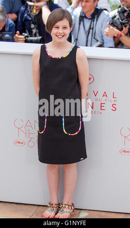 Cannes, France. 15 mai, 2016. Barnhaill l'actrice Ruby Bfg, Photocall. 69 ème Festival du Film de Cannes Cannes, France 15 mai 2016 Diw90032 Allstar Crédit : photo library/Alamy Live News Banque D'Images