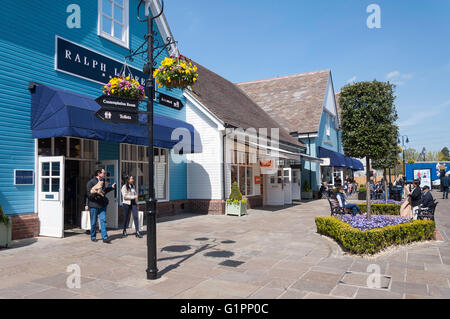 Boutique de mode Ralph Lauren, Bicester Village Outlet Shopping Centre, Bicester, Oxfordshire, Angleterre, Royaume-Uni Banque D'Images