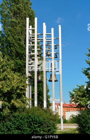 L'église de garnison, glockenspiel, glockenspiel, Garnisonkirche, Potsdam, Brandebourg, Allemagne Banque D'Images