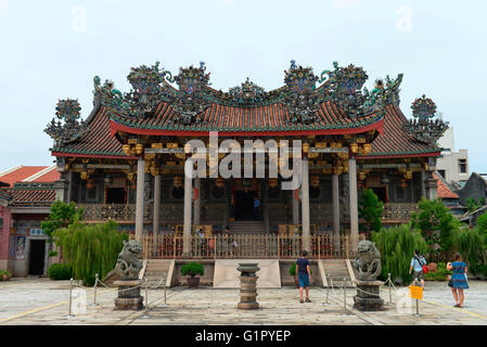 Khoo Kongsi Temple, Georgetown, Penang, Malaisie Banque D'Images