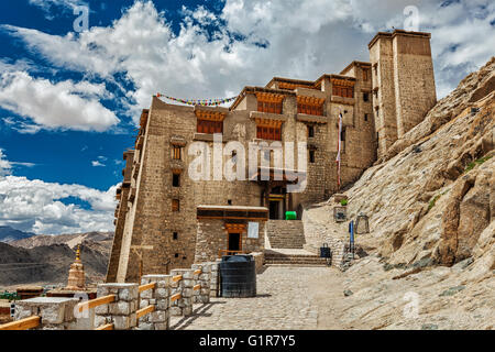 Le palais de Leh, Ladakh, Inde Banque D'Images