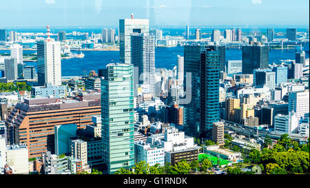 Tokyo, Japon - 13 mai 2016 : l'ensemble de la ville de Tokyo viw dans l'été Banque D'Images