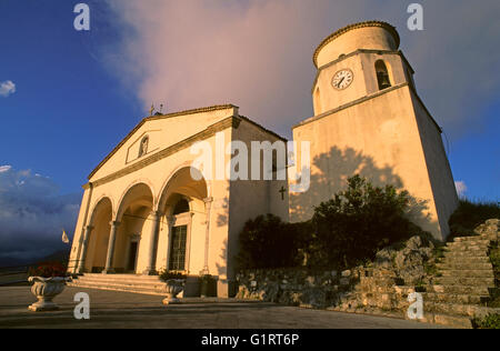 Basilique de Saint Biagio, Monte St. Biagio, Maratea, Basilicate, Italie Banque D'Images