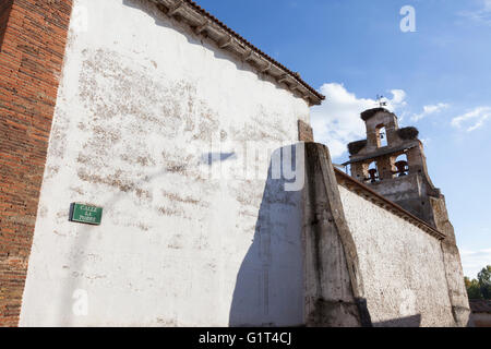 Villar de Mazarife, Espagne : Église paroissiale de Villar de Mazarife. Banque D'Images