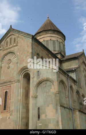 La cathédrale de Svetitskhoveli à Mtskheta (Géorgie) Banque D'Images