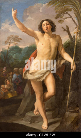 Salamanque, Espagne, Avril - 17, 2016 : Le Saint Jean Baptiste la peinture sur l'autel du Convento de las Agustinas Banque D'Images