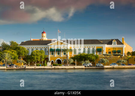 Manison du gouverneur, Willemstad, Curaçao, Antilles Netherlands-West Banque D'Images