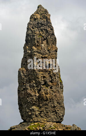 Pinnacle Rock Le vieil homme de Storr, Trotternish peninsula, Ile de Skye, Ecosse, Grande-Bretagne Banque D'Images