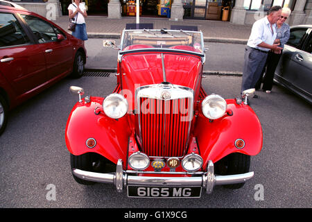 MG La voiture de sport 1952 Banque D'Images