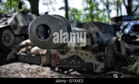 Close up sur Cannon Banque D'Images