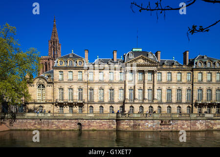 Palais Rohan, Palais des Rohan, Strasbourg, Alsace, France, Europe Banque D'Images