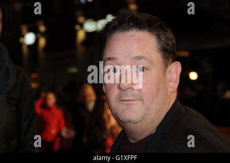 Johnny Vegas au London film premiere de Harry Hill le film. Banque D'Images