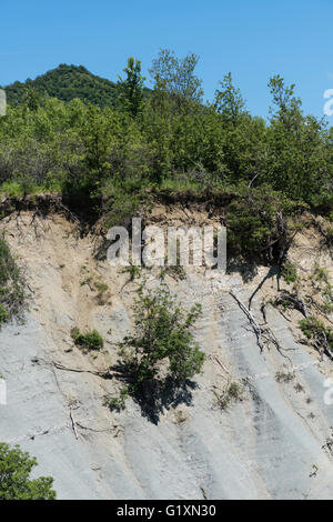 Lemme-Carrosio geosite, Piémont, Italie Banque D'Images