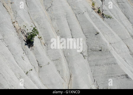 Lemme-Carrosio geosite (érosion) Banque D'Images