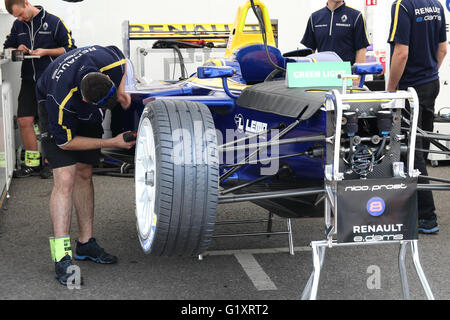 Berlin, Allemagne. 20 mai, 2016. La Renault de Prost Nico étant donné l'photograhame AlamyLiveNews/plus de. Banque D'Images