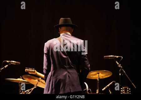 Londres, Royaume-Uni. 20 mai, 2016. Peter Doherty joue live at Hackney Empire à Londres, Royaume-Uni 20 Mai 2016. Kristian Birsfelden/Alamy Live News Banque D'Images