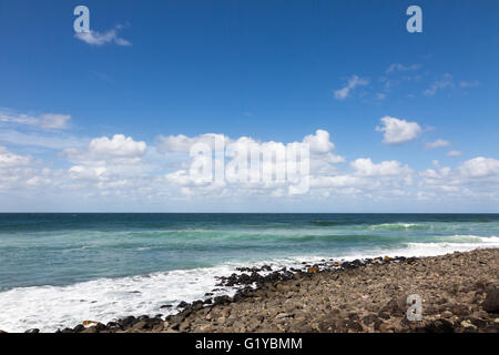 Lennox Head à l'extrémité de la côte de la Nouvelle-Galles du Sud, Australie Banque D'Images